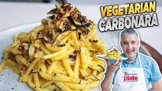 How to Make VEGETARIAN CARBONARA Like an Italian [upl. by Galan947]