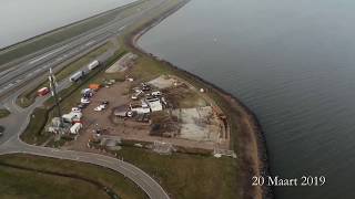 Bouw Windpark Fryslân [upl. by Che]