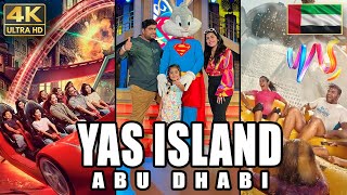 YAS Island Abu Dhabi Vlog  4K  Dubai Trip Guide [upl. by Ettenrahs]