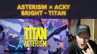 The Fam Jay Crew Reacts To ASTERISM × Acky Bright  TITAN [upl. by Aretak]