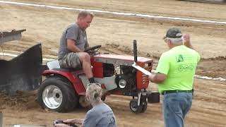 Hookstown Fair garden tractor pull 09 [upl. by Polivy15]