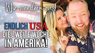 🇺🇸 ENDLICH AUSGEWANDERT 3 Power Tage amp das Haus füllt sich  USA Auswanderer Vlog 19 [upl. by Nawuq]