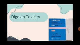 Digitalis  digoxin  toxicity [upl. by Lyn]