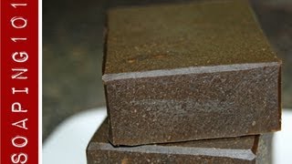 How to Make Pine Tar Soap eczema  psoriasis  Soaping101 [upl. by Etteragram]