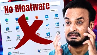 Install Windows 11 without any BLOATWARE⚡️ Bypass TPM amp Secure BOOT [upl. by Kcirrej]