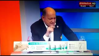 Crema de Ordeñe Apiter wwwtiendaapitercomar  Chiche Gelblung en Crónica TV [upl. by Shaun298]