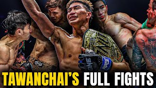 The COLDEST Muay Thai Fighter 🤯 Tawanchai’s Epic Wins [upl. by Geerts590]