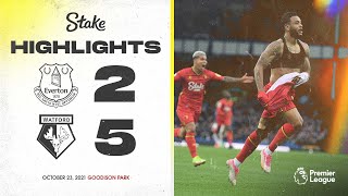 Joshua King HATTRICK amp SevenGoal THRILLER 🎩🔥  Extended Highlights  Everton 25 Watford [upl. by Johnette]