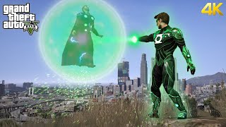 GTA 5  Green Lantern VS Thor  Epic Death Battle [upl. by Hcirdeirf]