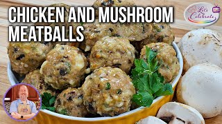 Upgrade Your Meatballs Chicken Mushroom and Cheese Delight [upl. by Esetal]