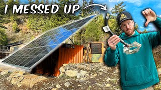 Upgrading Our DIY OFFGRID Power System immediately broken [upl. by Austreng327]