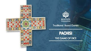 Pachisi The Game of Dice Indian Traditional Board Game [upl. by Petrine]