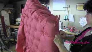 Upholstery How To Tuft A Headboard [upl. by Roslyn]