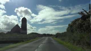 Normandie Fermanville Barfleur Val de Saire BALADE EN VOITURE [upl. by Elleinnad530]