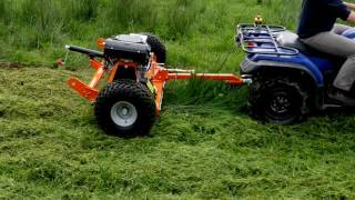 FM Series ATV Flail Mowers  Chapman Machinery Ltd [upl. by Auqenat]