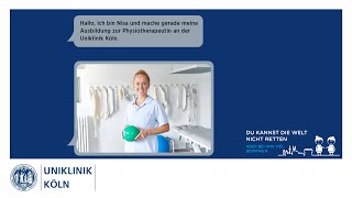 Ausbildung als Physiotherapeutin I Uniklinik Köln [upl. by Benetta]