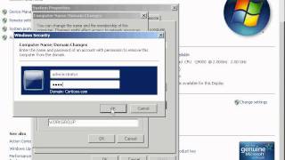 Join computer to domain and workgroup [upl. by Sinnaiy139]