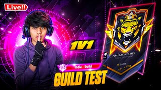 FREE FIRE LIVE 😎 1v1 GUILD TEST  TEAM CODE GIVEAWAY  freefirelive gyangaming nonstopgaming [upl. by Teage414]