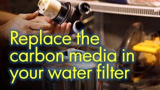 How to wash Activated Carbon Filter  Aquarium Filter media [upl. by Eneryt291]