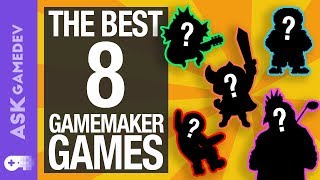 8 Awesome Indie Games Made with GameMaker 2018 [upl. by Busiek]