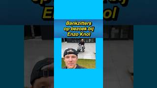 😯🛵 Bankzitters op bezoek bij Enzo Knol enzoknol bankzitters [upl. by Eidua]