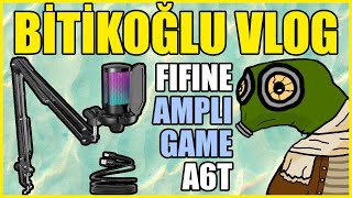 Bitikoğlu VLOG Fifine AmpliGame A6T İnceleme [upl. by Yanttirb]