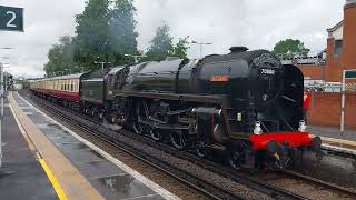 Steam Dreams Britannia 70000 🚂 Approaches in Chichester The 8th September 2024 [upl. by Davin]