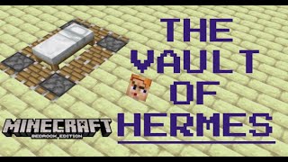 The VAULT of HERMES  An Inescapable Minecraft Bedrock Prison [upl. by Tulley84]