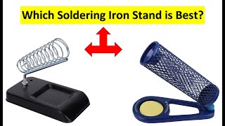 Which Soldering Iron Stand is Best for Use  Solder iron Stand [upl. by Limbert]