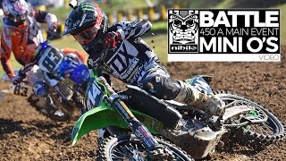 BATTLE 450 A Main Event  Mini Os Supercross [upl. by Roselle]