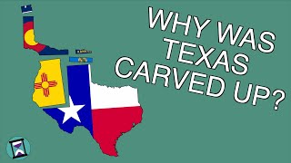 Why was Texas divided after it joined the USA Short Animated Documentary [upl. by Mosora]