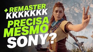 Horizon Zero Dawn remaster ta de brincadeira sony  cadê o bloodborne [upl. by Nrobyalc]