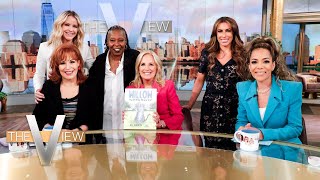 Dr Jill Biden Talks New Childrens Book Willow the White House Cat  The View [upl. by Akirahs]