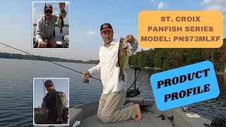 ST CROIX PANFISH SERIES PNS73MLXF [upl. by Yelsew]