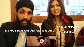 MAL HBIBI MALOU  Arabic Song  Indian Reaction with PakistaniKashmiri girl [upl. by Wendin611]