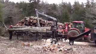 Ricks Firewood Processor homemade [upl. by Severson]