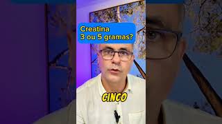 QUAL A MELHOR DOSE DE CREATINA  3 Gramas ou 5 GRAMAS [upl. by Halika]