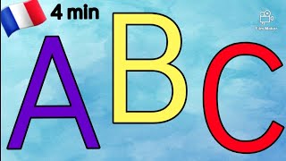 lalphabet en français la plus facile à apprendre pour les débutants en 4 minutes [upl. by Hughes]