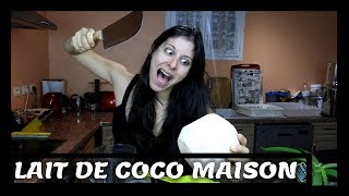 RECETTE LAIT DE COCO MAISON ET ASTUCE CONSERVATION [upl. by Tann]