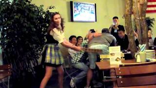 Hofbrauhaus Las Vegas Spanking  Paddling [upl. by Asilrahc]