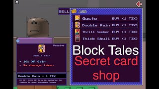 Block Tales Secret card shop [upl. by Alix]