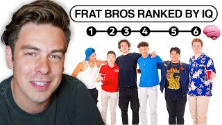 Ranking Frat Stars by IQ [upl. by Delorenzo]