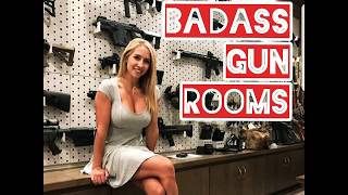 20 GUN ROOMS Tacticool Gun Storage Ideas and Inspiration Part 1 [upl. by Skippie]