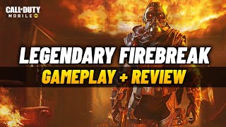 Legendary Firebreak Gameplay Voice lines amp Full review Codm  Legendary D13 Sector Cod Mobile [upl. by Alda]