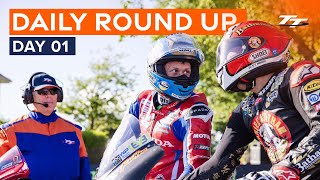 Daily Round Up  Day 1  2024 Isle of Man TT Races [upl. by Larson814]