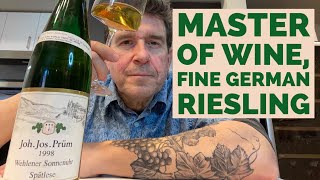 Master of Wine Discusses GERMAN RIESLING [upl. by Nowed138]