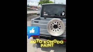 AOTO KOMODO PAINT l WATCH THE EFFECT OF THE AOTO KOMODO PAINT [upl. by Cirederf247]