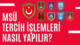 Milli Savunma Üniversitesi Okul Tercihi İşlemleri Nasıl Yapılır 2022 PERTEM [upl. by Eelanej]