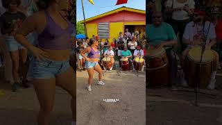 En el Batey de los Hermanos Ayala Loiza PR dance cultura culture bombapuertorriqueña [upl. by Ferro]