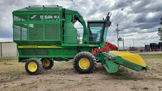 JRNMX 7460 John Deere Cotten Striper [upl. by Acinet]